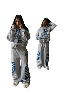 Chándal Unisex Personalizado para Hombre, Chándal de Felpa 100% Algodón de Alta Calidad con Estampado Personalizado y Cremallera - Product Image 2