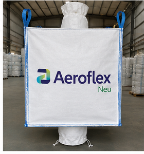 ถุงจัมโบ้ FIBC แบบ U-Panel พร้อมช่องเติมและช่องปล่อยวัสดุ PP สำหรับบรรจุภัณฑ์อาหาร ความจุ 1000 กก. รับทำโลโก้และพิมพ์ลายตามสั่ง - Product Image 2