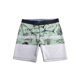 Beach <b>Shorts</b> Stylish Vacation <b>Swim</b> Trunks Quick Dry <b>Stretch</b> Beachwear Wholesale OEM ODM Manufacturer Factory Stock Production - Product Image 1