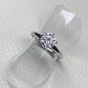 Anillo de Diamantes de Calidad de Exportación, Anillo de Compromiso de Diamantes Solitario de Lujo para Mujer, Joyería Clásica de Boda, Artesanía Fina en Oferta - Product Image 2