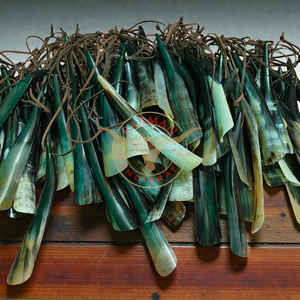 Chausse-pied artisanal en corne de buffle de 12 pouces, écologique, avec sangle plate en cuir, qualité supérieure naturelle, forme rectangulaire, meilleur prix - Product Image 5