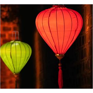 Farol de Seda Hecho a Mano Estilo Hoi An, Lámpara Decorativa para el Hogar, Restaurante, Bodas, Eventos y Uso en Hostelería - Product Image 5