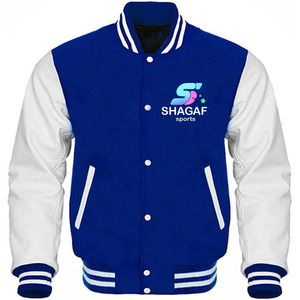 Veste universitaire pour homme SHAGAF, noir et jaune, avec inscription YI brodée, style preppy, col rabattu, coupe classique, pour l'automne - Product Image 5