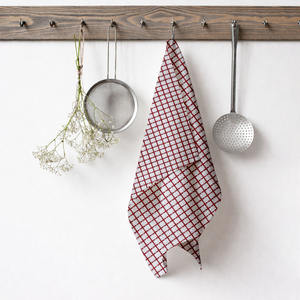 Serviettes de cuisine en tissu gaufré à carreaux pour la vente en gros, taille et couleur personnalisées, serviette de cuisine pour usage domestique - Product Image 4