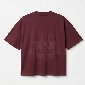 เสื้อยืดดีไซน์เนอร์ทรงโอเวอร์ไซส์สำหรับผู้ชาย ผ้าคุณภาพพรีเมียม สวมใส่สบาย ทรงหลวมมีสไตล์ เหมาะสำหรับแฟชั่นสตรีทแวร์ในชีวิตประจำวัน - Product Image 2