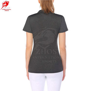 Chemises polo élégantes pour femmes, texture douce, confortables, pour le bureau, les loisirs et les tenues décontractées. - Product Image 2