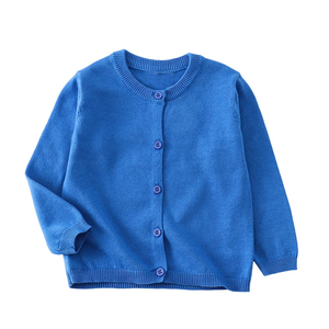 Cardigan rouge en tricot, uniforme scolaire, pull à col rond à manches longues, pull boutonné, vêtements scolaires pour étudiants - Product Image 3