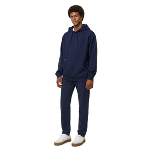 AL1351526 Wholesale <b>Plain</b> Blank 100% Cotton Woven Spring Eco-Friendly <b>Hoodie</b> Sweatshirt Custom Logo Unisex for Men - Product Image 3