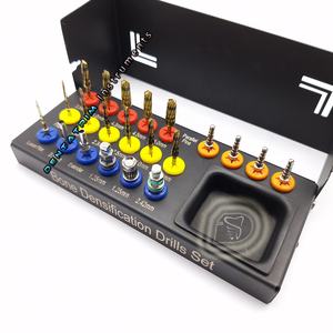 Taladros quirúrgicos para implantes dentales, juego de 21 piezas, logotipo personalizado y fresas de Cirugía Dental de Color, instrumentos de odontología para implantes dentales - Product Image 2