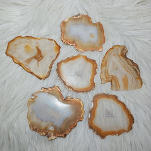 Venta al por mayor de alta calidad Natural Indonesia Iris forma de losa piedras preciosas artesanía curación cristal 6-10 cm - Product Image 2