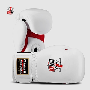 Guantes de Boxeo Unisex Personalizados con Logotipo Metálico Dorado y Verde, Completos, Ligeros, Profesionales, de PU/PVC/Cuero, Transpirables y Ajustables - Product Image 2