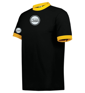 Camisetas ligeras de cuello redondo de mezcla triple para hombre y mujer, camiseta personalizada - Product Image 1