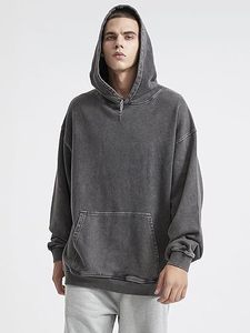 Sudadera con Capucha Unisex de Alta Calidad con Efecto Desgastado, Estilo Casual Urbano - Product Image 3