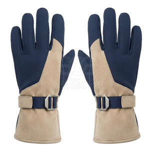 Professional Grade Winter <b>Driver</b> <b>Gloves</b> with Non-Slip Grip Flame Retardant Nomex Fabric for Motorsport Enthusiasts - Product Image 6
