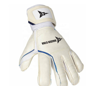 Gants de gardien de but Daizen Star en latex, à doigts entiers, antidérapants, respirants, avec fermeture auto-agrippante réglable au poignet, unisexe - Product Image 2