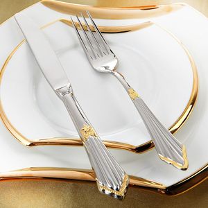 Luxury Pearl Essence Cutlery Set Premium <b>Flatware</b> Collection for Catering and Banquets - Product Image 5