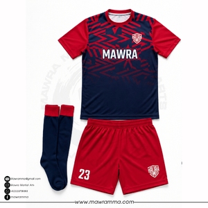 Mawra Premium Custom Soccer Uniforms Unisex Lightweight Sublimation Print Team Jersey Athletic Training Match <b>Kits</b> Wholesale OEM - Product Image 6
