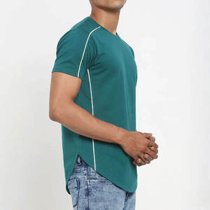 T-shirt pour homme en matériau de haute qualité, séchage rapide, respirant, style décontracté pour l'extérieur, couleurs unies, t-shirts pour homme personnalisés - Product Image 1