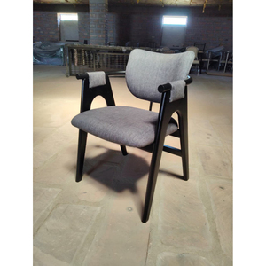 เก้าอี้ไม้หุ้มเบาะสไตล์โมเดิร์น เก้าอี้ทานข้าวไม้สไตล์ร่วมสมัย - Product Image 2