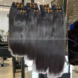 Vente en gros de cheveux brésiliens vierges à cuticule alignée naturels 10A Remy Hair Weave des distributeurs vietnamiens Hair Grade - Product Image 5