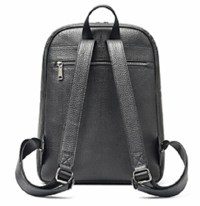 Premium Genuine Leather Minimalist Men's Office Business Laptop Travel <b>Backpack</b> Stylish Durable Waterproof <b>Lightweight</b> - Product Image 4