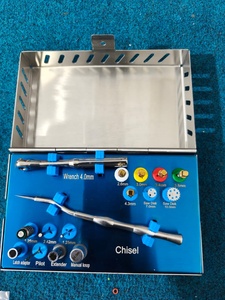 El Kit de implante dental manual incluye expansor óseo de disco de sierra y cincel instrumentos quirúrgicos y accesorios de taladro - Product Image 4