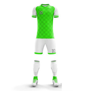 Maillot de football, uniforme sportif, ensemble d'entraînement d'équipe, ensembles personnalisés, créez votre propre uniforme de football, kits de couleur unie, séchage rapide, sportif - Product Image 2