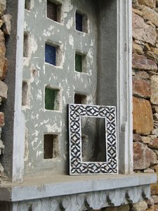 Handmade Mother of Pearl Inlay Floral Photo <b>Frame</b> - Product Image 5