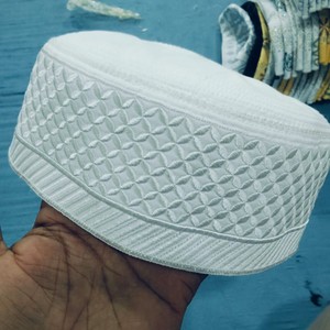 Chapeau Kufi musulman arabe pour homme MTI de haute qualité, ajustable, pour la prière islamique, formel, décontracté, pour les occasions spéciales, motif floral - Product Image 2