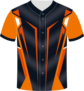 ชุดซอฟต์บอลเบสบอลสำหรับโรงงาน ผลิตด้วยเทคนิค Sublimation สำหรับทีม 100% โพลีเอสเตอร์ ระบายเหงื่อได้ดี แขนสั้น ทรงปกติ รับทำโลโก้ตามสั่ง มีสินค้าพร้อมส่ง - Product Image 5