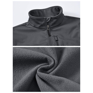New Arrival Softshell Jacket for <b>Man</b> Casual Wear Softshell Waterproof Jackets 100%Polyester High Quality Windbreaker Jacket - Product Image 6