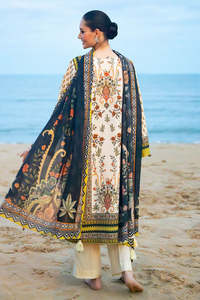 Pakistani Indian <b>Dress</b> Designs in Cozy Winter <b>Linen</b> Collections Casual Wear Salwar Kameez - Product Image 5