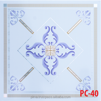 Plafonds en PVC de style asiatique, insonorisants, imperméables, isolants thermiquement, de forme rectangulaire, pour salon.