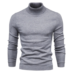 New Winter <b>Turtleneck</b> Thick Mens <b>Sweaters</b> Casual Turtle Neck Solid Color Quality Warm Slim <b>Turtleneck</b> <b>Sweaters</b> Pullover Men - Product Image 1