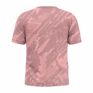 เสื้อยืดโอเวอร์ไซส์ผ้าฟลีซโพลีเอสเตอร์ 100% สำหรับผู้ชาย ย้อมสีแบบ Garment Dyed สั่งทำโลโก้ได้ ระบายอากาศ แห้งเร็ว รับผลิตแบบ OEM/ODM - Product Image 2