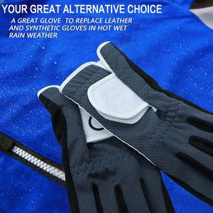 Gants de golf pour hommes, pour gaucher, haute performance par temps chaud et humide, gants de golf personnalisés pour hommes, maille respirante, antidérapants - Product Image 3