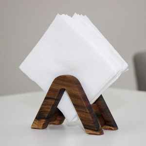 Porta Servilletas de Madera para Mostrador, Porta Servilletas de Primera Calidad Hecho a Mano, Porta Servilletas Clásico de Estilo Indio, Porta Servilletas de Lujo - Product Image 2