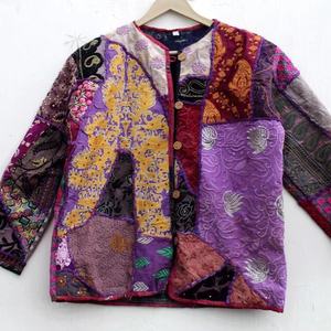 Veste indienne Manteau femme Veste bohème femme - Product Image 1