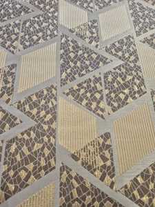 Tissu jacquard en polyester ultra doux et brillant turc Brocart métallique fantaisie avec fil spécialisé pour vêtements pour femmes musulmanes - Product Image 4