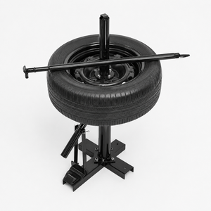 Machine à changer les pneus manuelle portable, outil de démontage de la gaine de pneu pour pneus de voiture, garage à domicile, petite atelier automobile, rouge/noir GAPGAR040 - Product Image 1