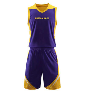 Uniformes de Baloncesto Transpirables de Buena Calidad Hechos en Pakistán, Camiseta y Pantalones Cortos de Talla Grande, Último Diseño, Conjuntos con Impresión por Sublimación - Product Image 1