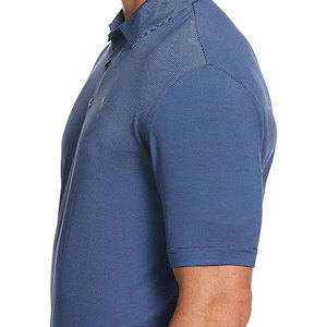 Polo de Manga Corta de Punto Sólido para Hombre, Transpirable, que Absorbe la Humedad, Informal, con Logotipo Frontal Personalizable, Polo de Golf al por Mayor - Product Image 4