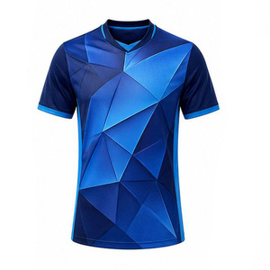 2026 Customizable Front <b>Soccer</b> Jersey Printed Name Number High Quality Breathable Eco-Friendly Quick Dry Short Sleeve Football - Product Image 1