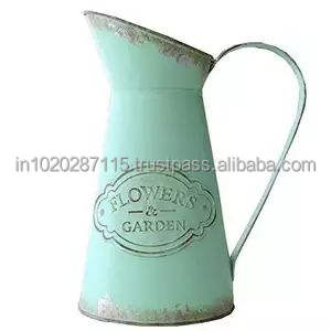 Arrosoir galvanisé ergonomique pour un arrosage précis du jardin sans déversement avec bec métallique et grande capacité de remplissage - Product Image 5