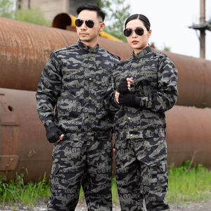 Vêtement tactique camouflage en gros pour hommes, veste chaude épaisse pour le terrain extérieur, uniforme - Product Image 4