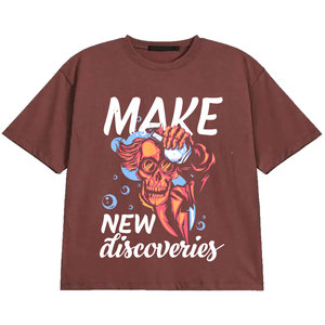 Camiseta Negra de Manga Corta para Hombre con Estampado de Fotos Coloridas, Estilo Urbano, Cuello Redondo, Corte Regular, Algodón Jersey Ecológico, 180g - Product Image 1