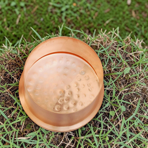 Recipiente de cobre hecho a mano para almacenamiento de alimentos con tapa, diseño tradicional chino, hermético, en forma de botella, para uso en la cocina - Product Image 6