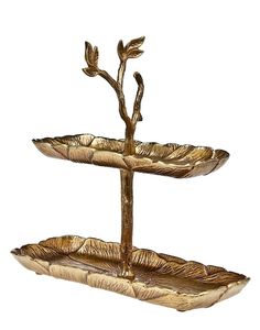 Frutero de Diseño Moderno con Hojas Doradas y Acabado Metálico Elegante para Decoración del Hogar, Ideal para Cocina y Sala de Estar - Product Image 6