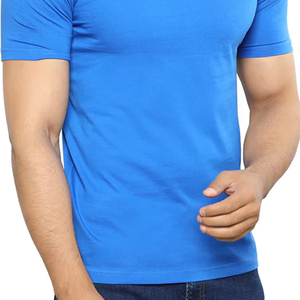 T-shirts personnalisés pour hommes, col en V, 100% coton, logo personnalisé, design sur mesure, couleurs vives, avec expédition et livraison. - Product Image 5