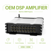 Amplificateur audio de voiture DSP 12 canaux OEM Sennuopo DP-X812 personnalisé, 8 canaux de sortie, amplificateur de son numérique